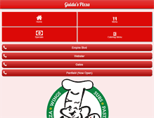 Tablet Screenshot of guidaspizzeria.com